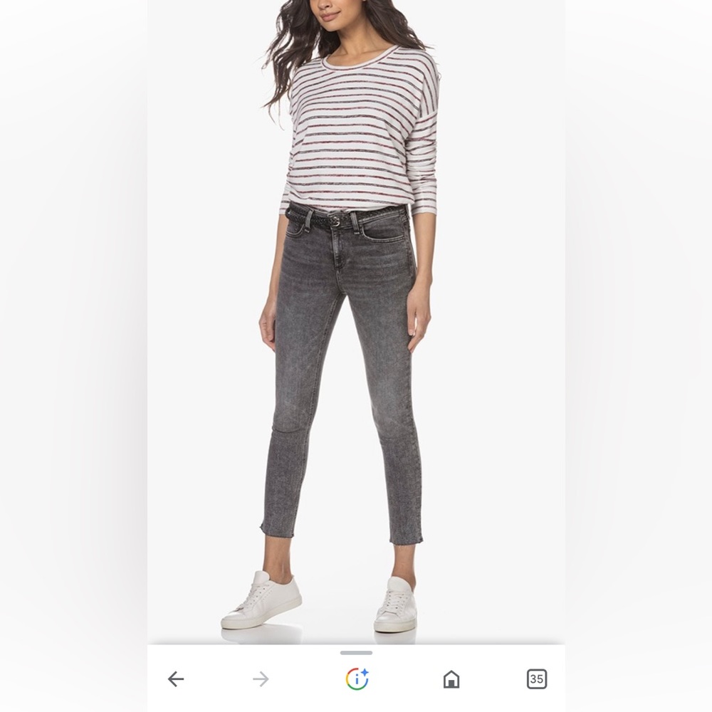 Rag and Bone Dre low rise ankle skinny Jean